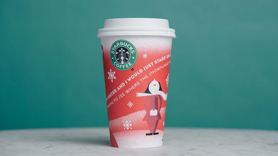 starbucks red cups