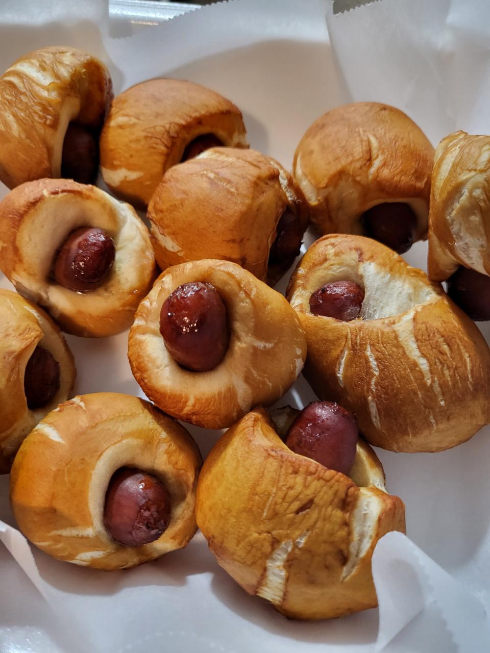 Pigs in a blanket by Rye of all Trades.