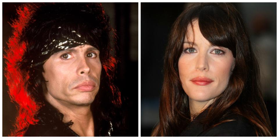 Steven Tyler and daughter Liv Tyler