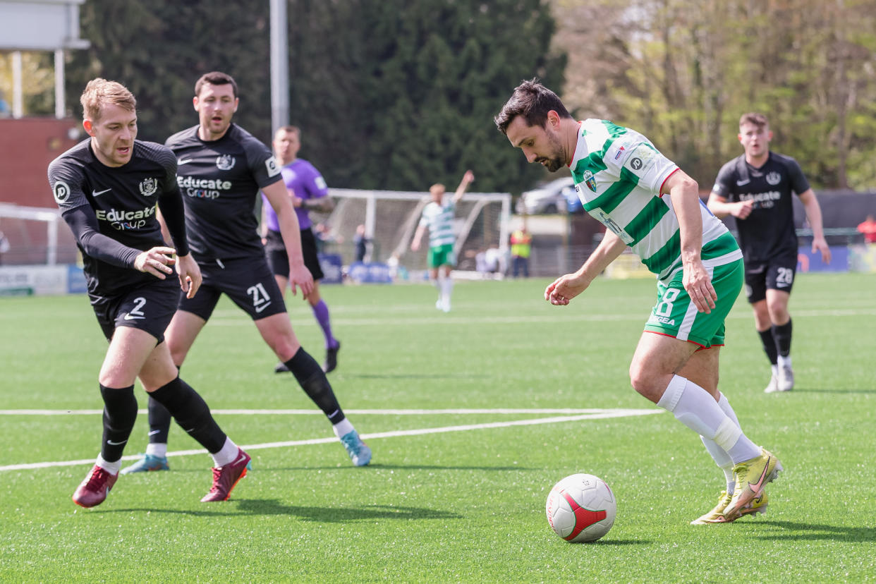 TNS have played in Uefa competition for over 20 years as they bid for Champions League group stage qualification success (Pic By John Smith/FAW)