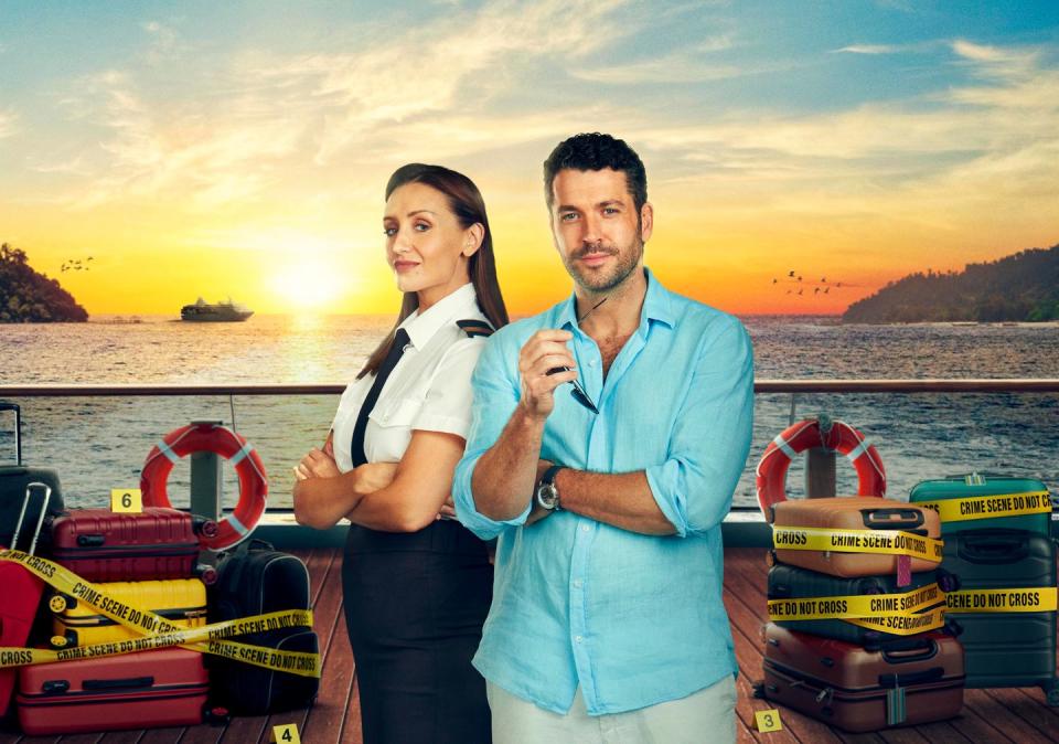 shayne ward as jack, catherine tyldesley as kate, the good ship murder