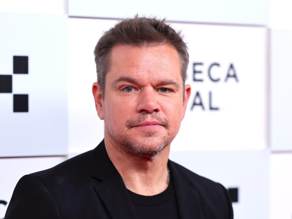 Matt Damon pictured in June 2023 (Getty Images for Tribeca Festival)