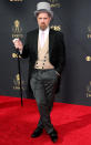 <p><em>Ted Lasso</em>'s Brendan Hunt got dressed up in a proper suit, complete with a top hat and cane.</p>