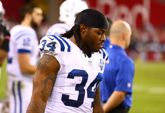 Colts will reportedly bench Trent Richardson, who continues to