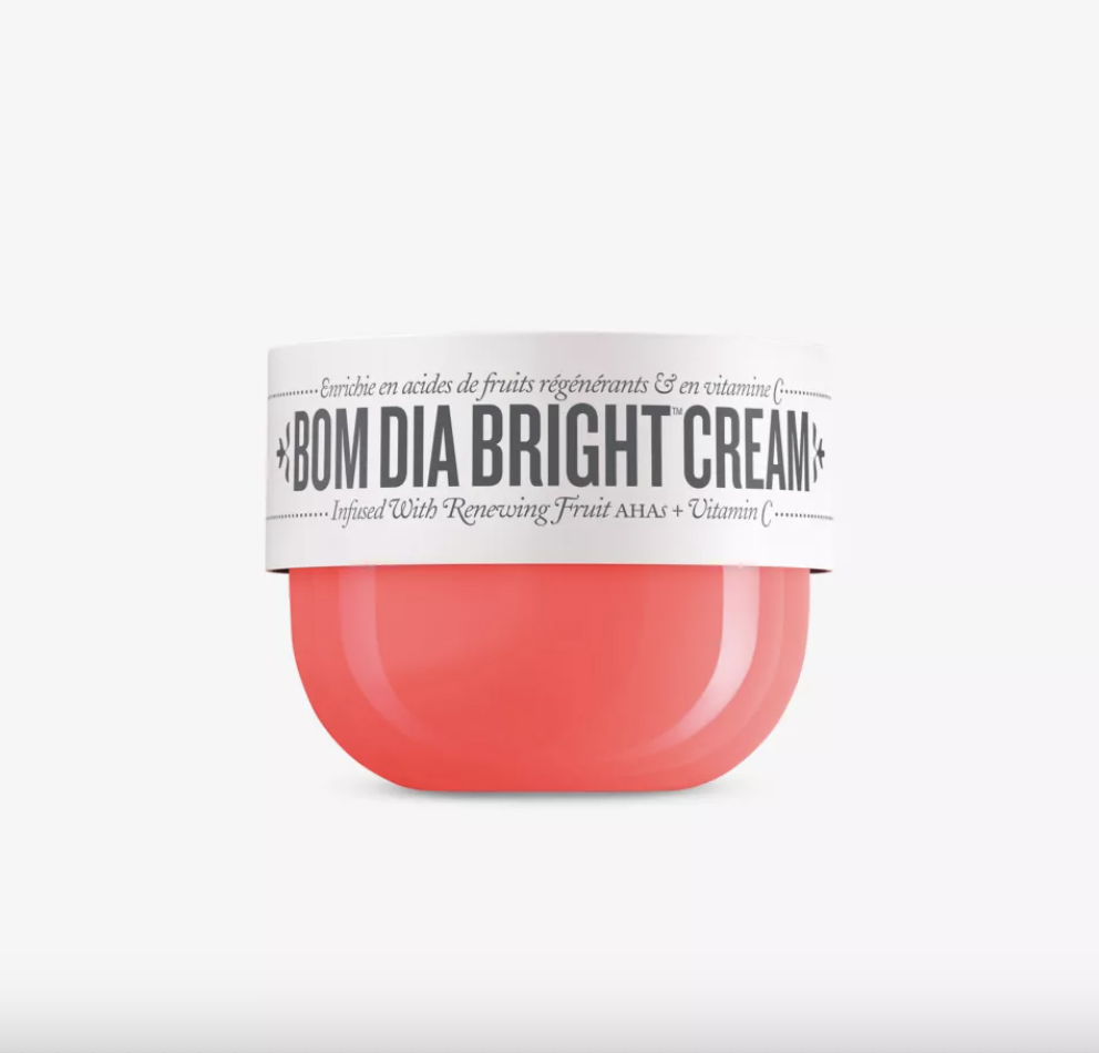 <p><a href="https://go.redirectingat.com?id=74968X1596630&url=https%3A%2F%2Fwww.sephora.com%2Fproduct%2Fsol-de-janeiro-bom-dia-bright-body-cream-P470125&sref=https%3A%2F%2Fwww.elle.com%2Fbeauty%2Fmakeup-skin-care%2Fa60466767%2Fsol-de-janeiro-delicia-drench-body-butter-review%2F" rel="nofollow noopener" target="_blank" data-ylk="slk:Shop Now;elm:context_link;itc:0;sec:content-canvas" class="link rapid-noclick-resp">Shop Now</a></p><p>Bom Dia Bright Visibly Brightening and Smoothing Body Cream</p><p>sephora.com</p><p>$48.00</p>