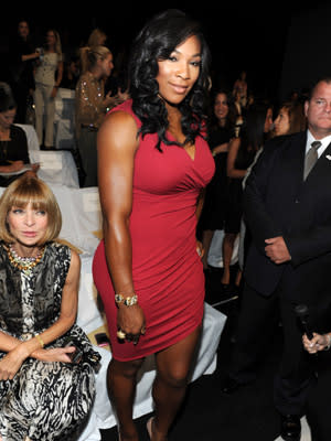 <div class="caption-credit"> Photo by: WWD, Steve Eichner</div><b>Serena Williams</b> <br> <br> In addition to currently holding a No. 4 worldwide ranking in tennis, Serena's a trained nail tech-hence her famously wild manicures, which she shows off both on- and off-court. She's also got her own clothing line, Aneres (yep, that's "Serena" spelled backwards). <br> <br> <b><i><b>More from</b> <b><a rel="nofollow noopener" href="http://www.luckymag.com/?mbid=synd_yshine" target="_blank" data-ylk="slk:Lucky magazine;elm:context_link;itc:0;sec:content-canvas" class="link ">Lucky magazine</a></b> : <br> <a rel="nofollow noopener" href="http://www.luckymag.com/blogs/luckyrightnow/2012/01/5-Drastic-Ways-To-Change-Your-Up-Your-Look/?mbid=synd_yshine#slide=1" target="_blank" data-ylk="slk:5 Drastic Ways to Change Up Your Look;elm:context_link;itc:0;sec:content-canvas" class="link "><b>5 Drastic Ways to Change Up Your Look</b></a> <br> <a rel="nofollow noopener" href="http://www.luckymag.com/blogs/luckyrightnow/2012/02/Best-Dresses-for-Your-Body/?mbid=synd_yshine#slide=1" target="_blank" data-ylk="slk:Best Dresses For Your Body;elm:context_link;itc:0;sec:content-canvas" class="link "><b>Best Dresses For Your Body</b></a> <br> <b><a rel="nofollow noopener" href="http://www.luckymag.com/beauty/2011/12/40-Drugstore-Classics?mbid=synd_yshine" target="_blank" data-ylk="slk:The 40 Best Drugstore Beauty Products;elm:context_link;itc:0;sec:content-canvas" class="link ">The 40 Best Drugstore Beauty Products</a></b></i></b> <br> <br> <br>