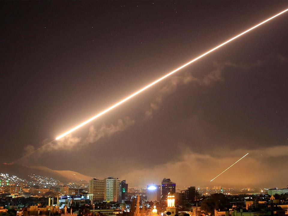 Syria news: Russia claims majority of missiles were intercepted during overnight air strikes