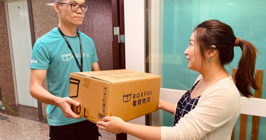來自香港的迷你倉儲品牌—Boxful本周宣布在台推出雙北8H快速道貨服 務。（圖／業者提供）