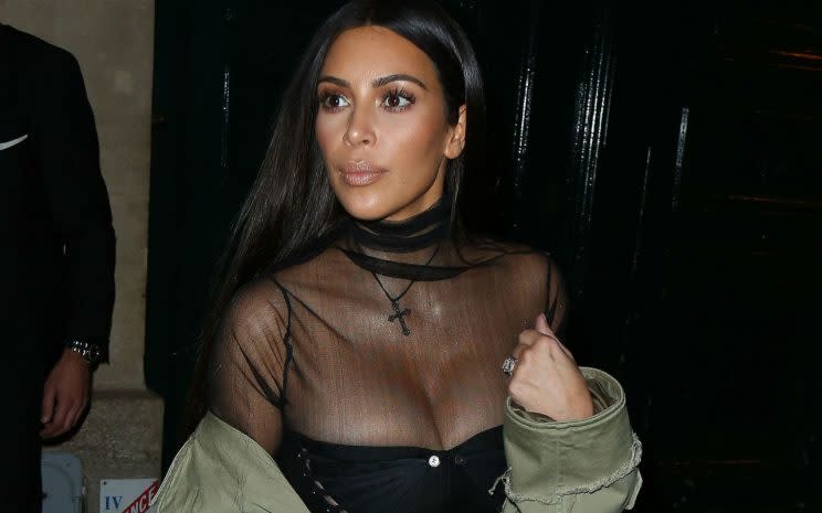 Kim Kardashian/Rex Photos