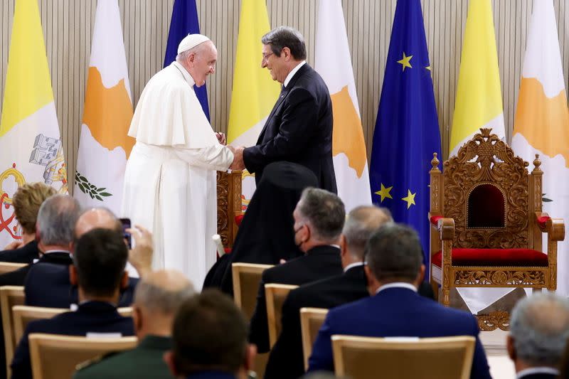 Pope Francis visits Cyprus