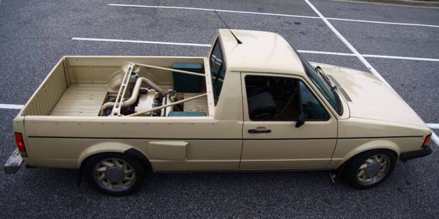 A Mid-Engine VW Caddy With a Turbo VR6 Is a Truck Full of Rad