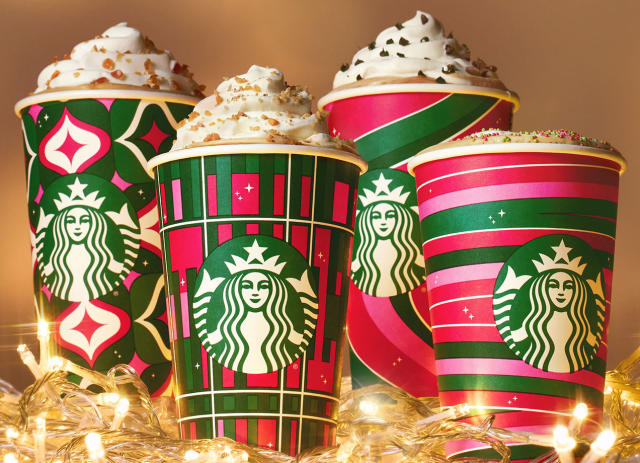 Try these new Starbucks holiday cold foams