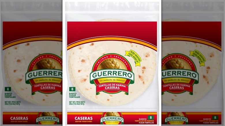 Guerrero caseras flour tortillas