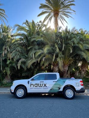 Hawx Pest Control hybrid vehicle