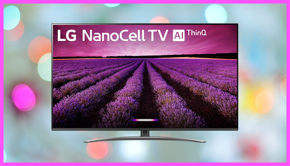 Save $399 on this LG Nano 8 Series 55-inch 4K Ultra HD Smart LED NanoCell TV. (Photo: Amazon)