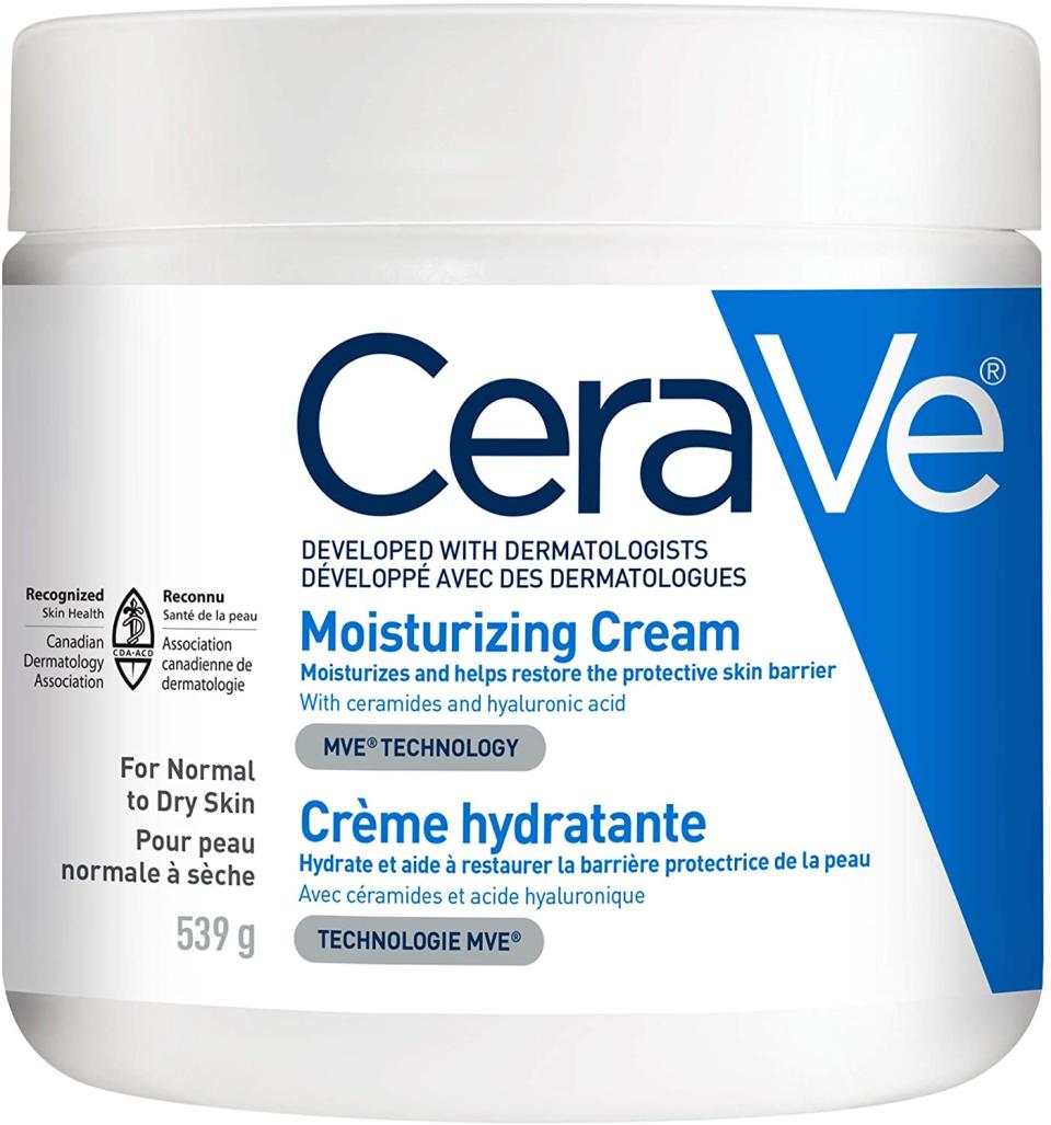 CeraVe Moisturizing Cream is on sale for $21. Image via Amazon.