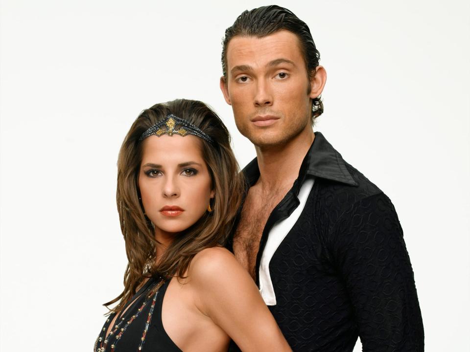 Kelly Monaco and Alec Mazo.