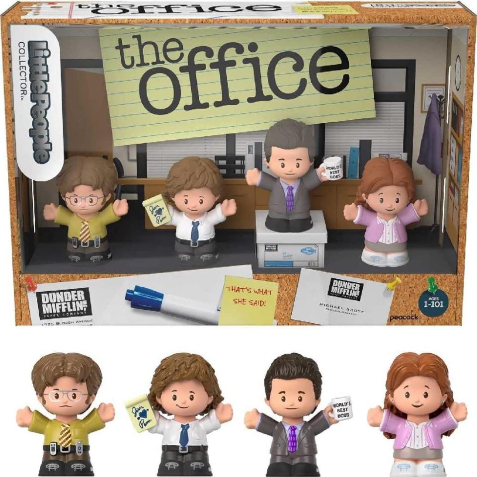 6) Little People Collector the Office Figure Set