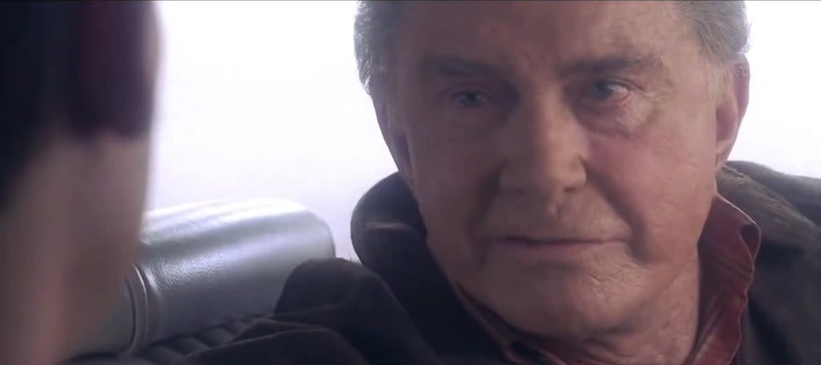 Uncle Ben talking to Peter in his mind in "Spider-Man 2"