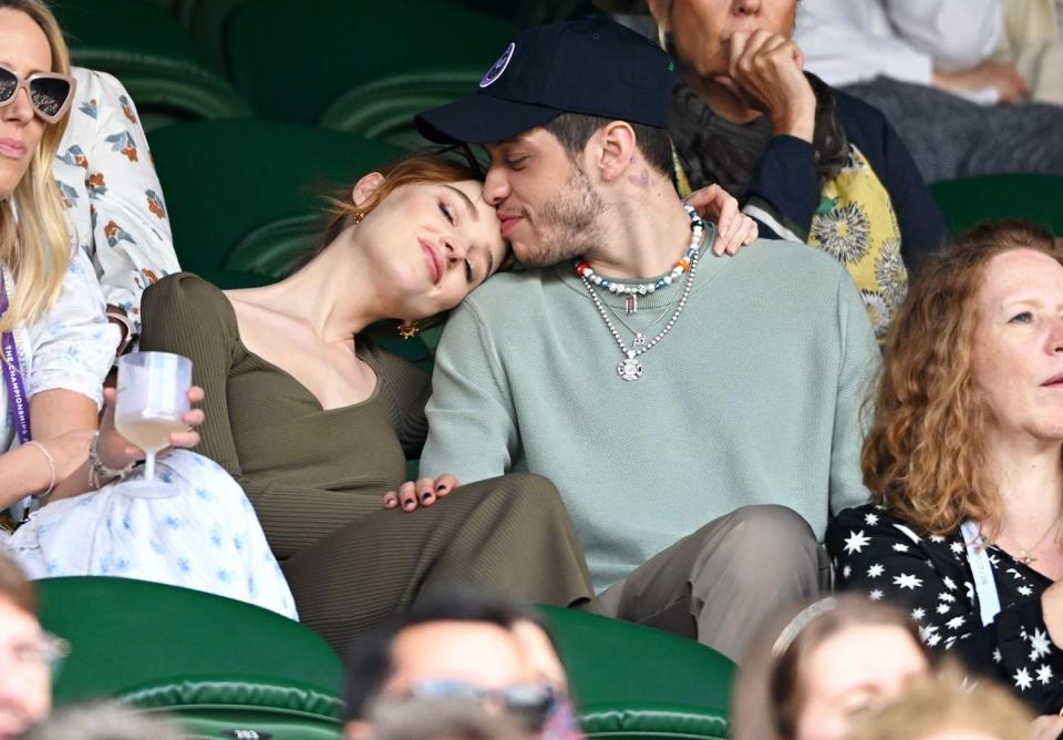 Karwai Tang/WireImage Phoebe Dynevor and Pete Davidson 