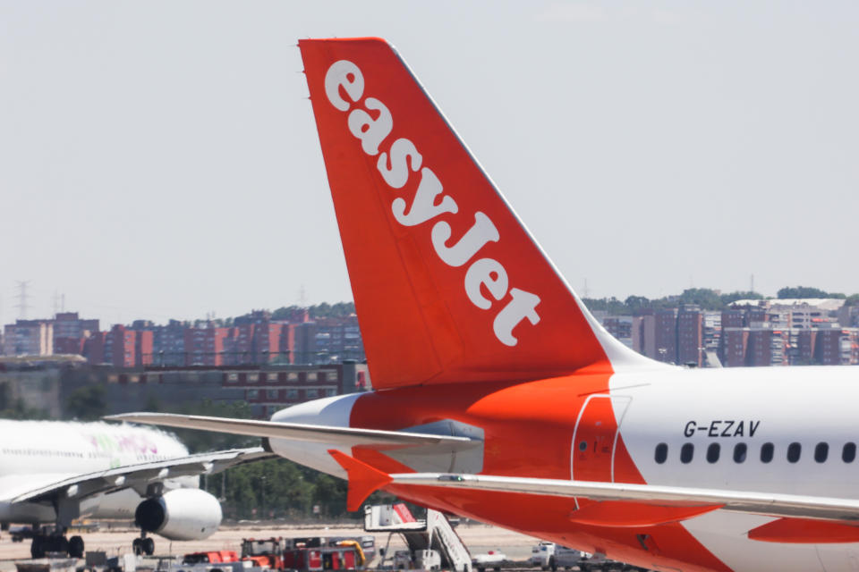 EasyJet said it still operated 95% of its planned schedule in the quarter despite the travel chaos. Photo: Jakub Porzycki/NurPhoto via Getty 