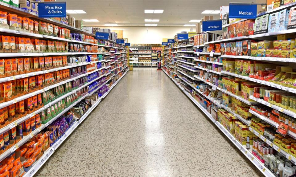 <span>Tesco, which already controlled more than a quarter of the UK grocery market, has increased market share in the past year.</span><span>Photograph: Alamy</span>