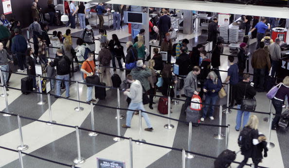 The O'Hare International Airport in Chicago handles <b>39,070,976 passengers</b>. Before 2005, the airport was the world's busiest airport in regards to takeoffs and landings and the airport is the world's second busiest airport in terms of aircraft movements.