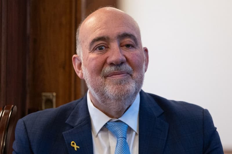 Israeli ambassador to Germany Ron Prosor at an event to mark International Holocaust Remembrance Day at the Israeli embassy in Berlin. Hannes P Albert/dpa