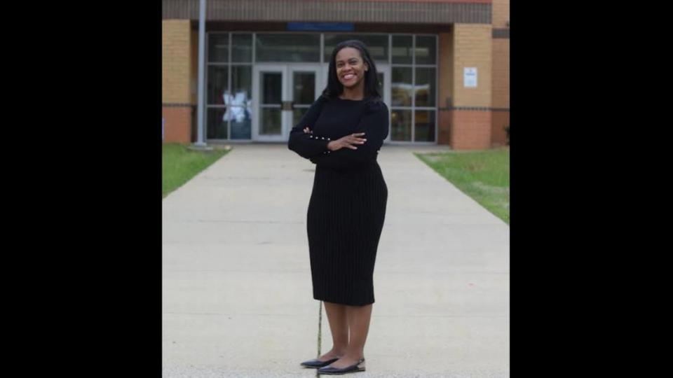 Brittany Green is the new principal at East St. Louis Senior High School.