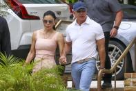 <p>El magnate de Amazon y su pareja <strong>Lauren Sánchez</strong> fueron fotografiados disfrutando de un fin de semana familiar en Miami.</p>