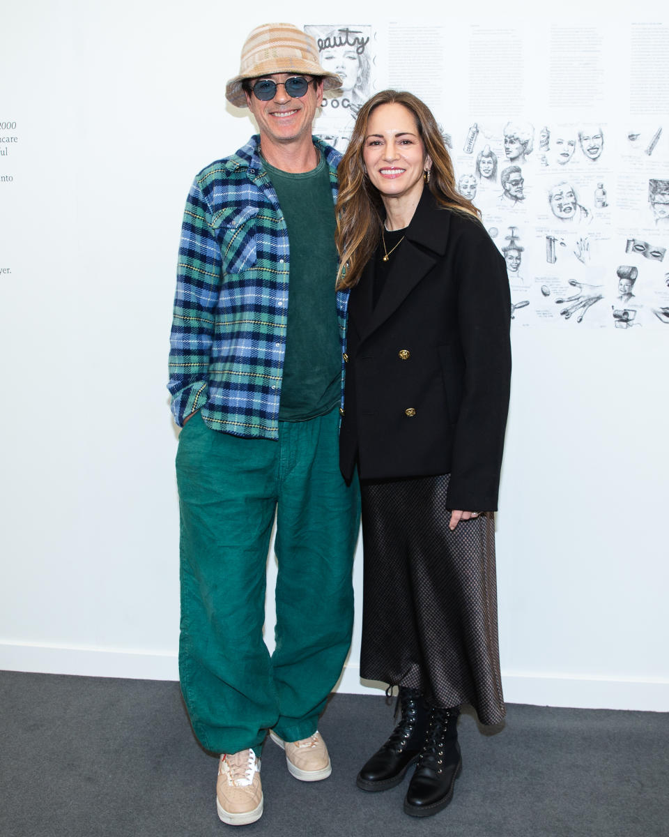 Robert Downey Jr. - Susan Downey - Frieze Los Angeles