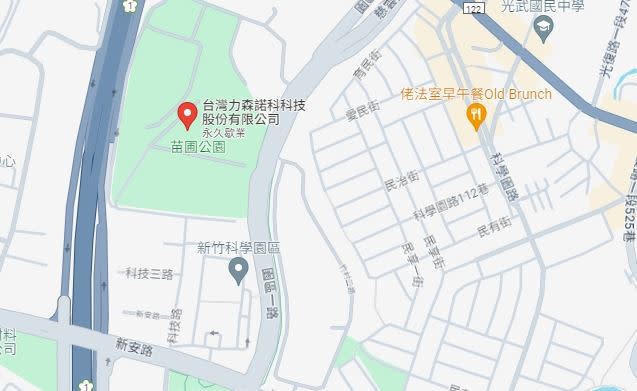 台灣力森諾科科技公司在Google地圖上已顯示「永久歇業」。（圖／翻攝自Google地圖）