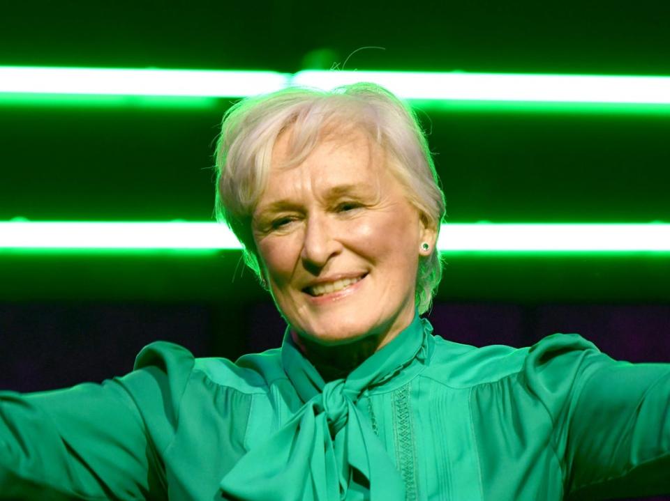 Glenn Close pictured in December 2021 (Getty Images)