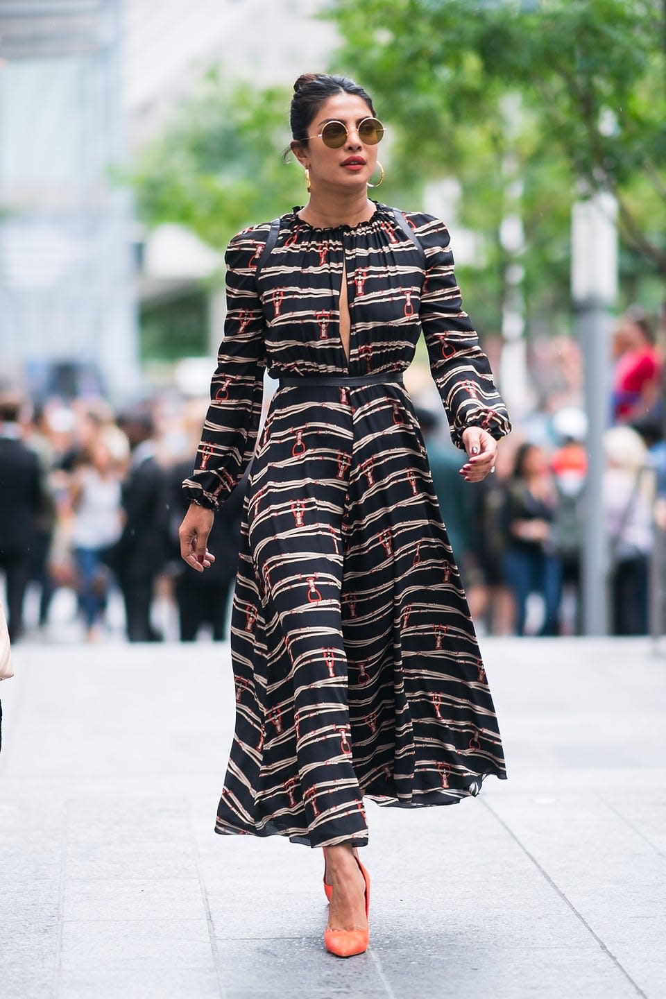 Priyanka Chopra at the Longchamp Show, 2018