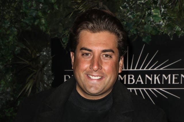 James Argent seen arriving at Proud Embankment to watch...