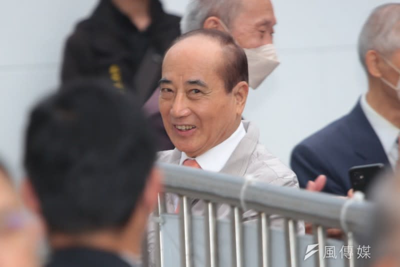 20230514-前立法院長王金平14日出席「2023年佛誕節浴佛大典暨全球慈濟日」。（顏麟宇攝）