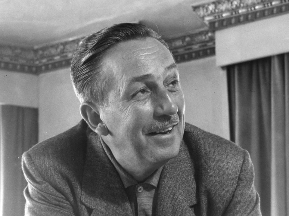 Walt Disney (1901 - 1966).  (Photo by R. Mitchell/Express/Getty Images).