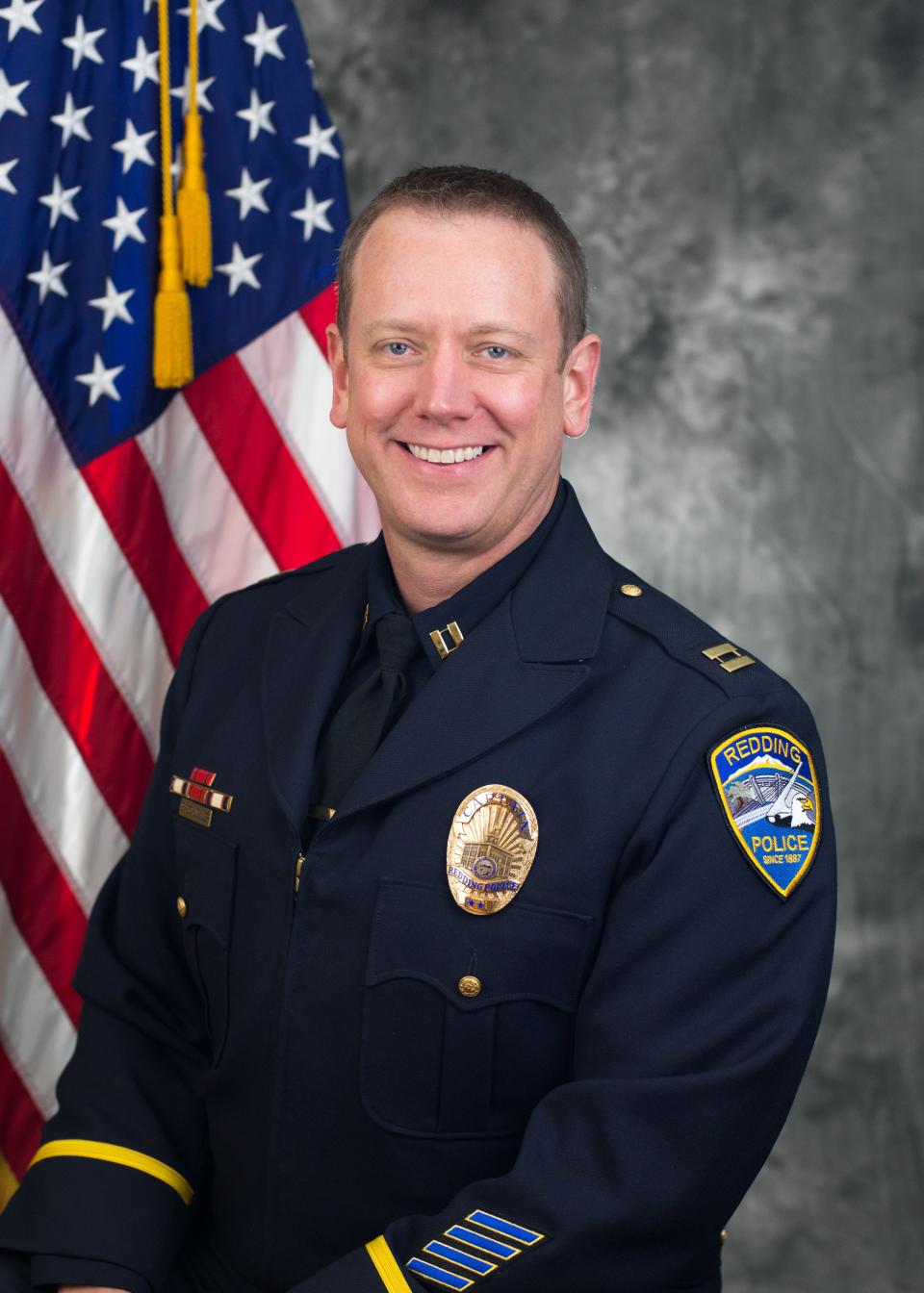 Redding police Capt. Bill Schueller