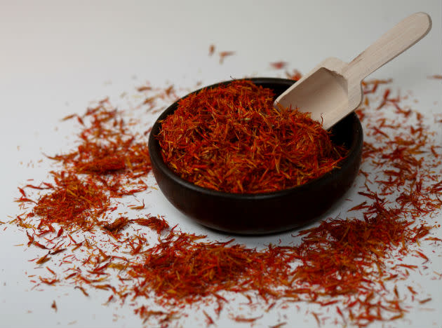 Saffron (kesar): This expensive, golden, thread-like spice is an effective anti-oxidant, possesses anti-ageing properties, is rich in vitamins and minerals, acts as an anti-depressant and is heart friendly. Saffron is a potent natural aphrodisiac too.