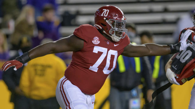 Alabama OL Alex Leatherwood NFL Draft Film Study