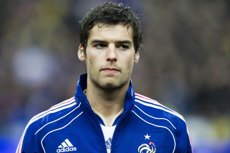 Yoann Gourcuff sous le maillot Bleu en 2010 (Getty Images)