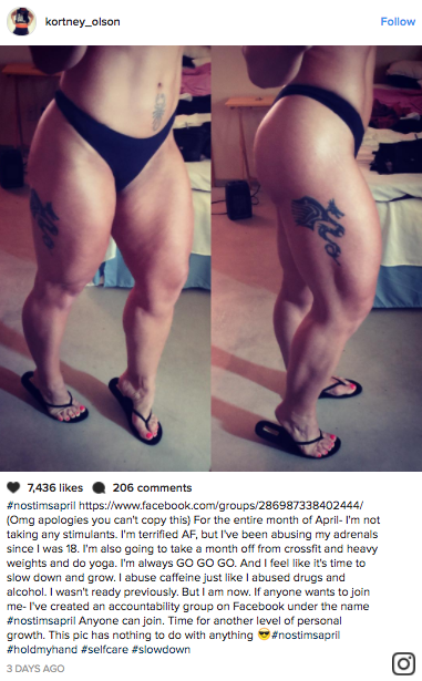 Kortney Olsen, known for her "World's Deadliest Thighs," admits she has cellulite — and embraces it.