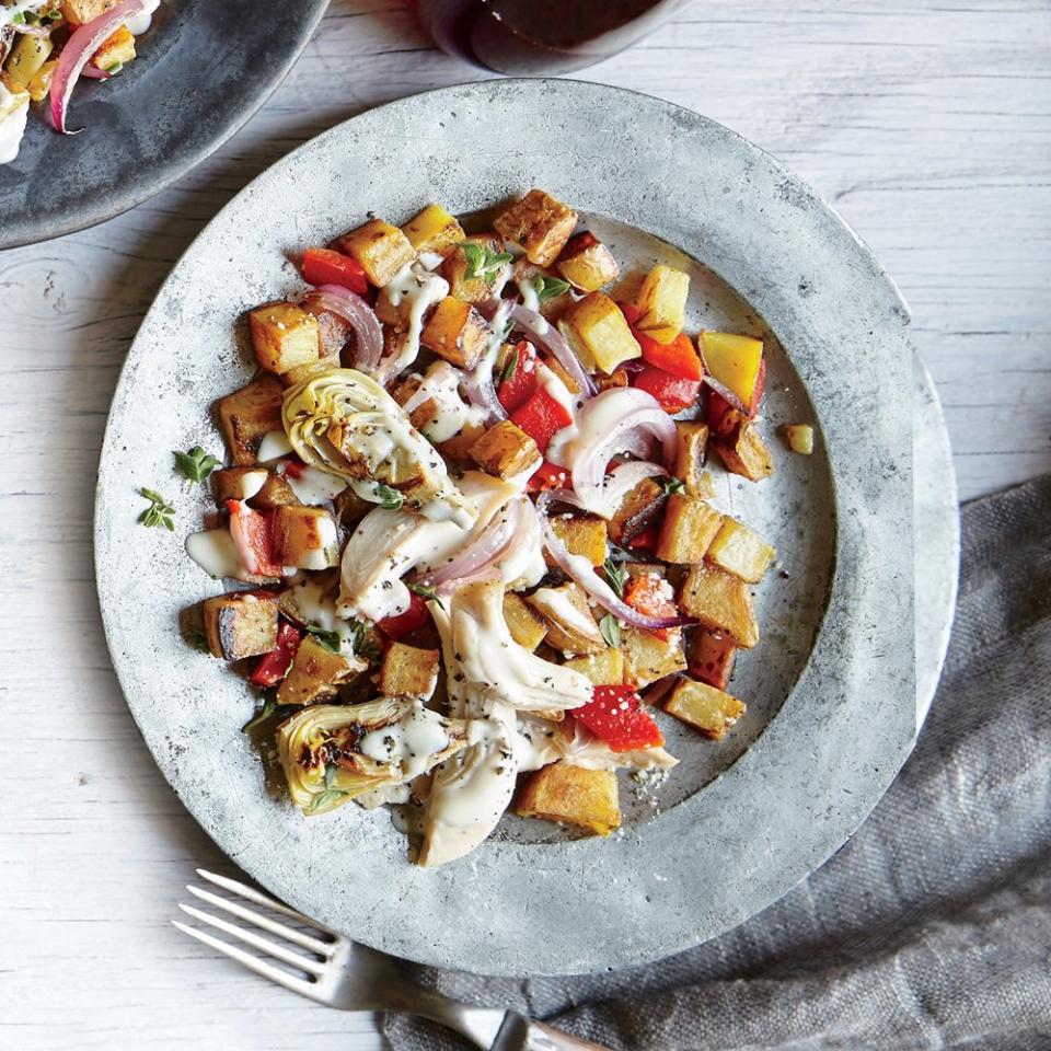 Chicken & Veggie Hash