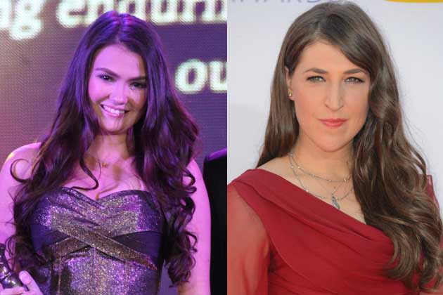 Angelica Panganiban and Mayim Bialik