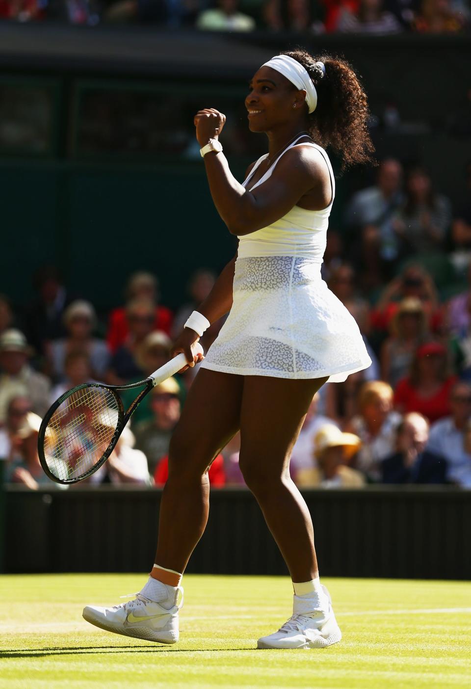 serena williams tennis wimbledon white