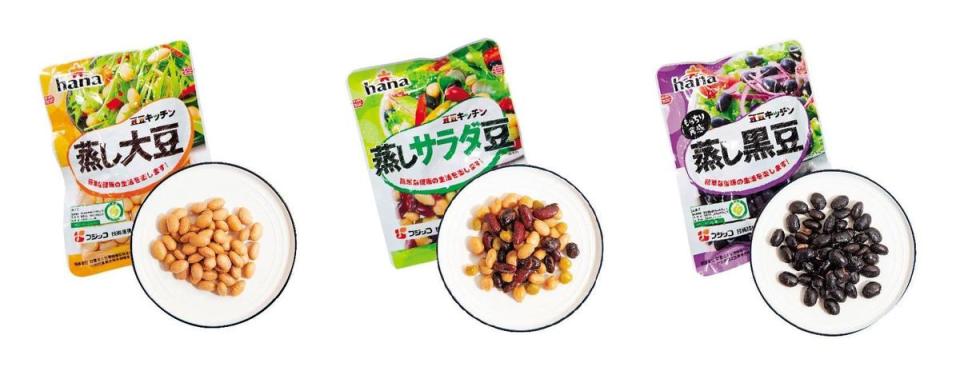 與日本最大惣菜生產商Fujicco技術合作蒸豆產品，是聯夏食品今夏的祕密武器。（65元／包）