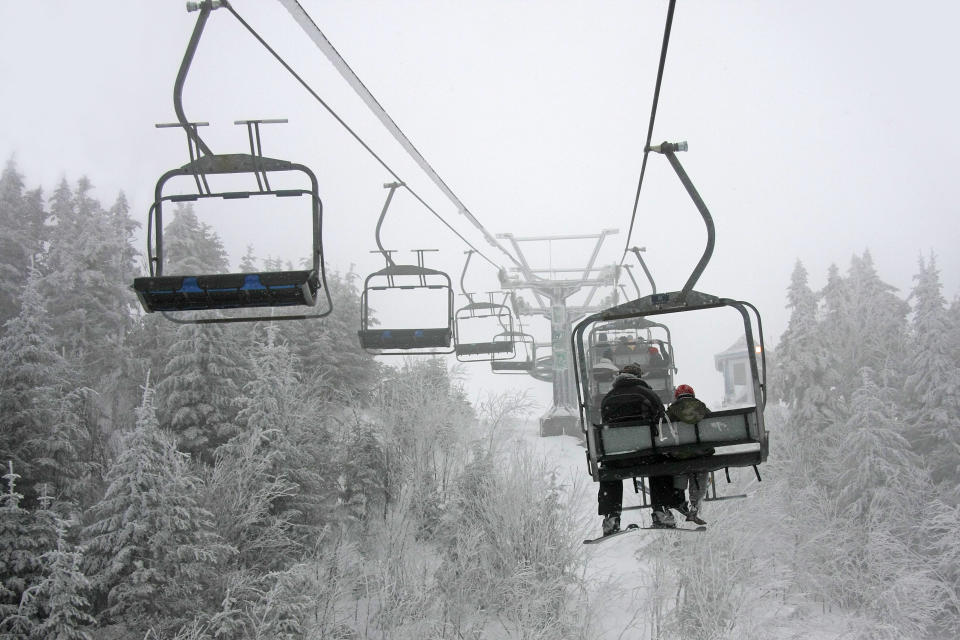 Ski lift at Tremblant, Quebec. (Getty)