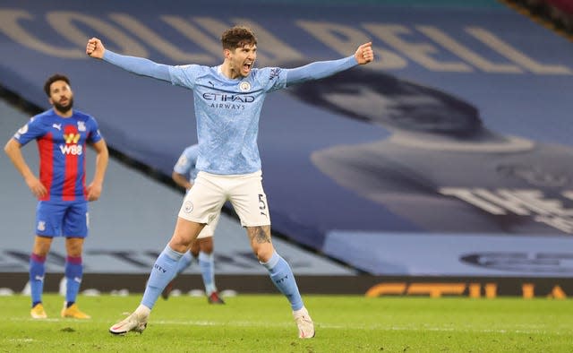 John Stones scored twice in the 4-0 win 