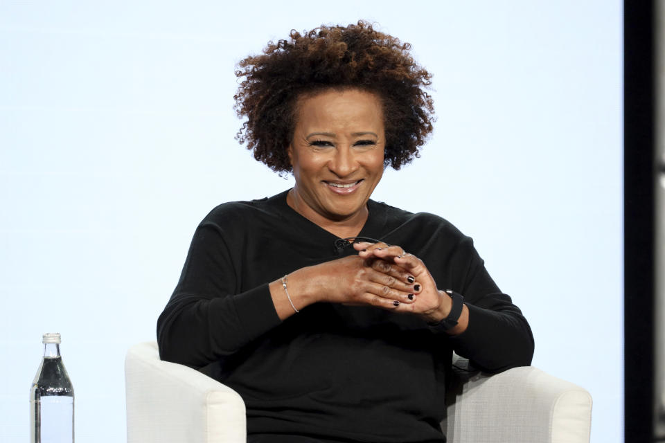 Wanda Sykes speaks at the "Visible: Out on Television" panel during the Apple+ TCA 2020 Winter Press Tour at the Langham Huntington, Sunday, Jan. 19, 2020, in Pasadena, Calif. (Photo by Willy Sanjuan/Invision/AP)