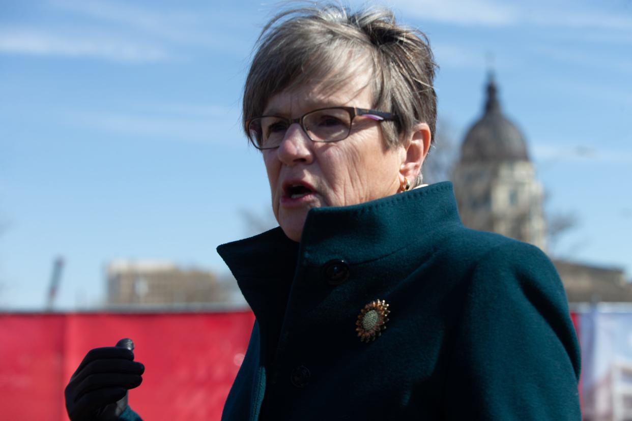 Gov. Laura Kelly blocked a proposed legal settlement with Wichita gym Omega Bootcamps over COVID-19 lockdowns.